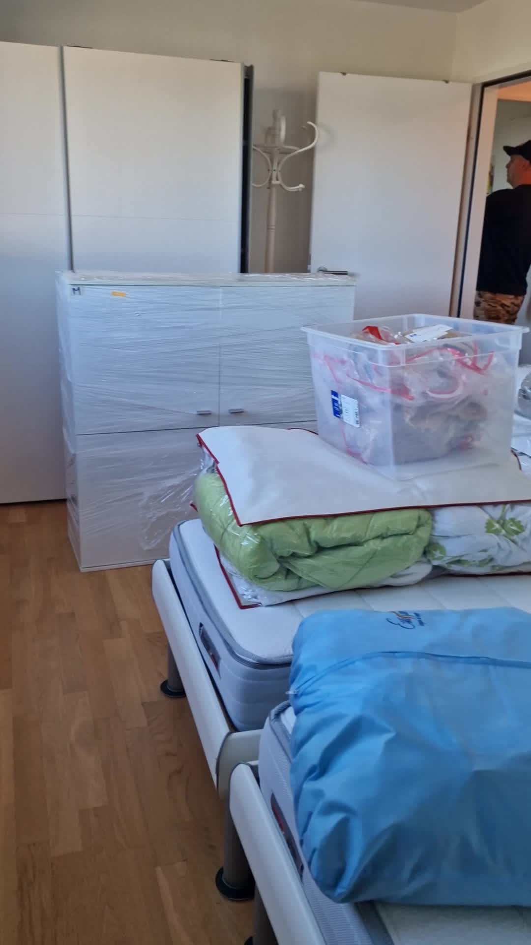 Mobilier emballé avec soin