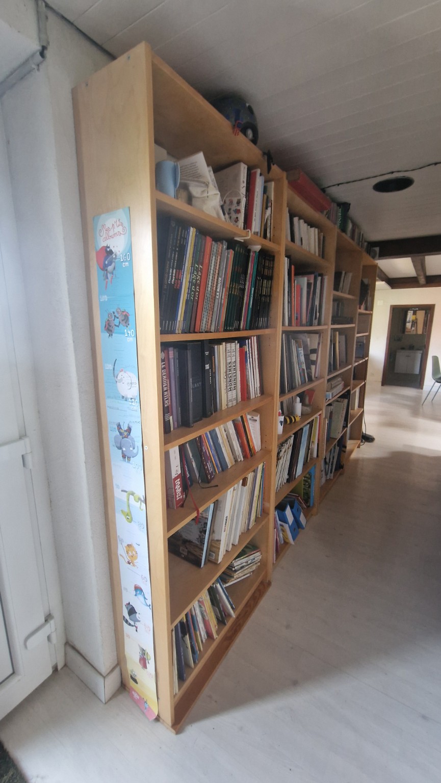 Bibliothèque à déménager